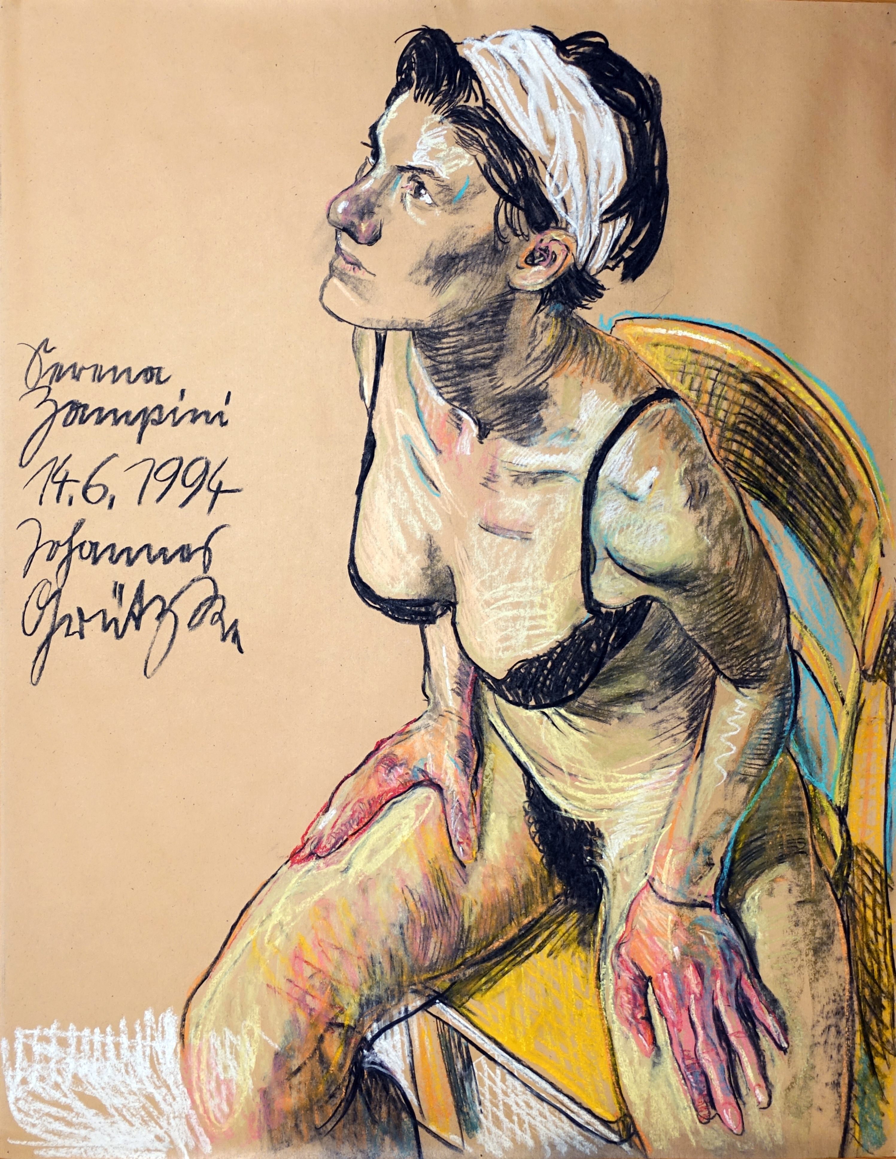 Serena Zampini (14.06.94) Serena blickt nach oben erstellt 1994